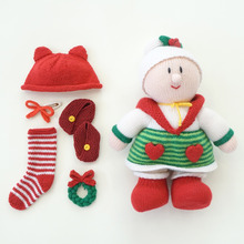 신생아 곰돌이모자 크리스마스 에디션- Knitting Kit
